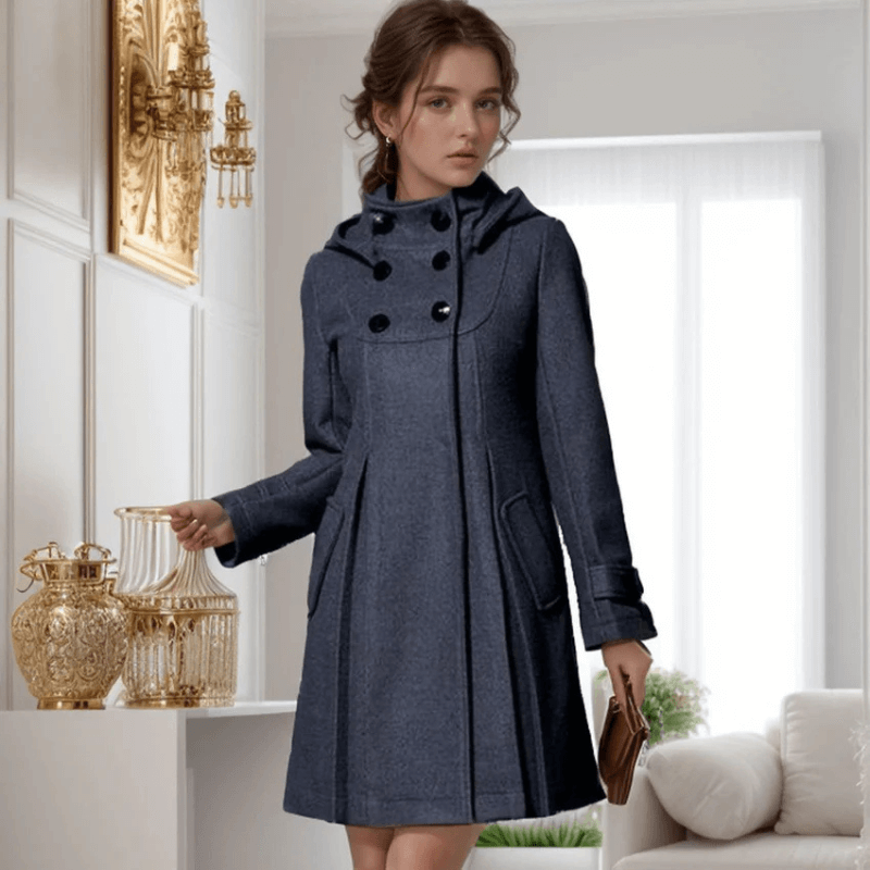 Astra™ | Manteau à Capuche avec Poches Latérales